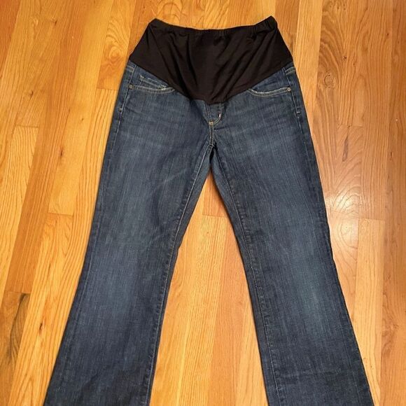 Citizens of Humanity Bootcut Maternity Jeans Belly Band Size 28 x 30 - Picture 1 of 12